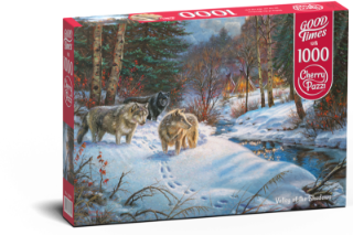 Obrázek z Puzzle CHERRY údolí vlků 1000 dílků 