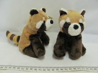 Obrázek z Panda červená plyš sedící 14cm 
