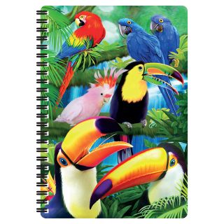 Obrázek z Notes 3D 14x21cm, 40l - tukani (10) 