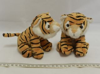 Obrázek z Tygr hnědý plyš sedící 14cm 