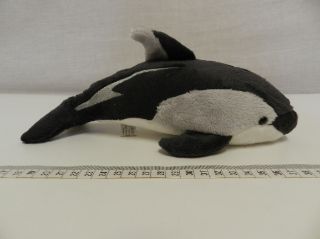 Obrázek z Delfín černý plyš 23cm(6) 