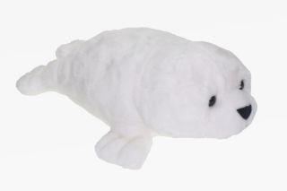 Obrázek z Tuleň bílý plyš 32cm (6) 