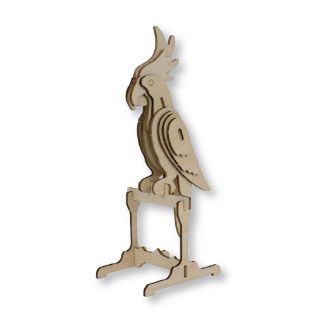 Obrázek z Puzzle 3D dřevěné eco - papoušci 