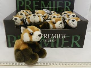 Obrázek z Panda červená plyš 12cm 