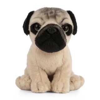 Obrázek z Pes mops sedící plyš 18cm AN439 