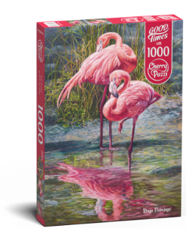 Obrázek z Puzzle CHERRY plameňáci 1000 dílků  