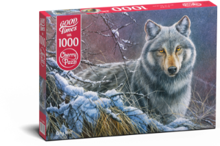 Obrázek z Puzzle CHERRY šedý vlk 1000 dílků 