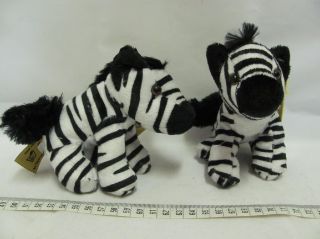 Obrázek z Zebra plyš sedící 14cm 