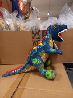 Obrázek z T-Rex modrobéžový plyš 25cm 
