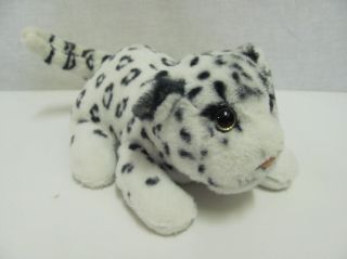 Obrázek z Leopard sněžný plyš měkký ležící 20cm (130/karton) 