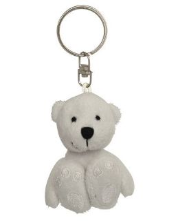 Obrázek z Klíčenka lední medvěd plyš 6cm(12) 