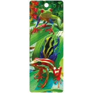 Obrázek z Záložka 3D 15,5x5,7cm - žáby pralesničky (25) 
