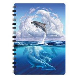 Obrázek z Notes 3D 11x14cm - delfín (10) 