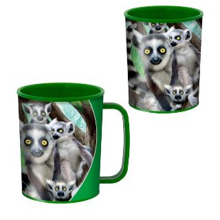 Obrázek z Hrnek 3D plast - lemuři, 300ml (5) 