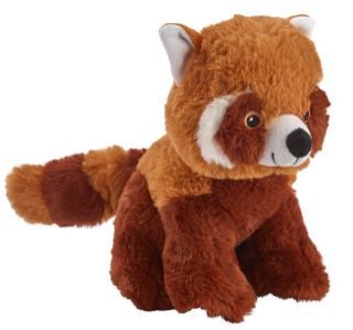 Obrázek z Panda červená sedícíl plyš 20cm, ECO 