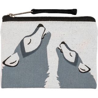 Obrázek z Plátěná kapsička vlk 