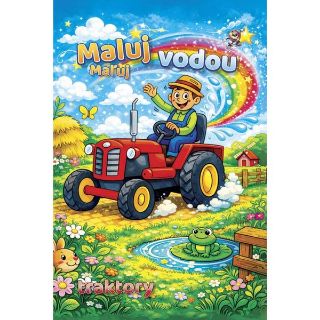 Obrázek z Maluj vodou A4 Traktory 