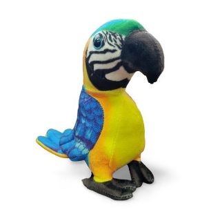Obrázek z Papoušek modrý plyš 20cm (120) 